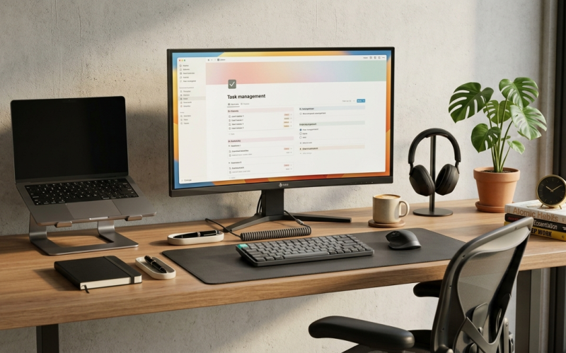 Itens Indispensáveis para um Home Office Produtivo em 2026 (Seu Setup Vai Mudar Totalmente)